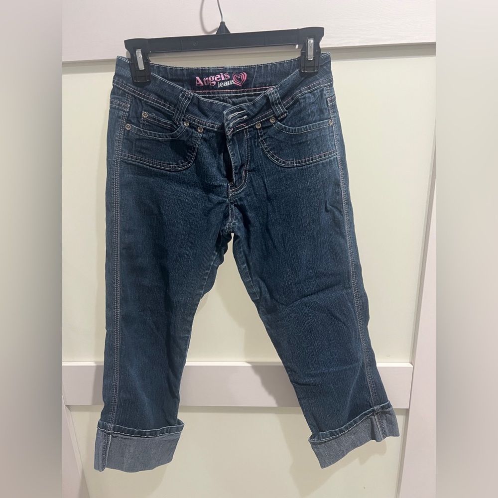 Angels Jeans Women's Cropped Denim